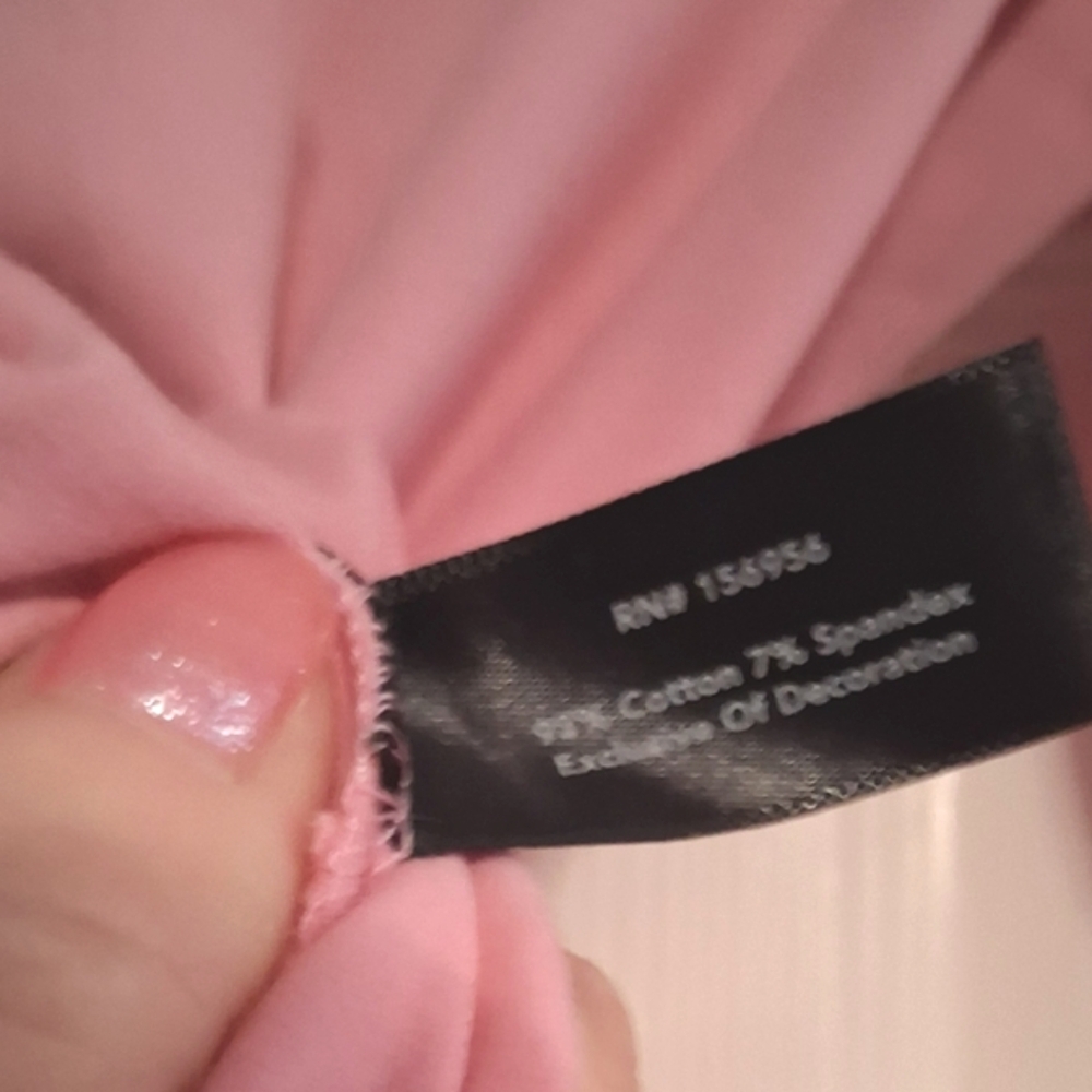 Boston Proper Pink Embellished 3/4 Sleeve Blouse XL NWOT - Picture 4 of 4